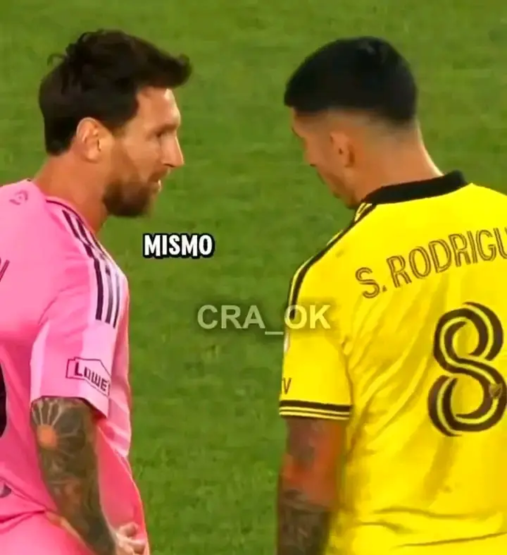Lionel Messi’s words to Uruguayan Santiago Rodríguez:
“Why are you acting so arrogantly? It’s alway...