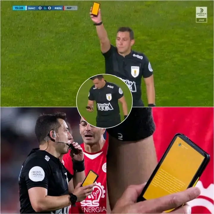 This person wey you dey see here na referee, no be say e dey chat hin w!fe for WhatsApp oo, no be sa...