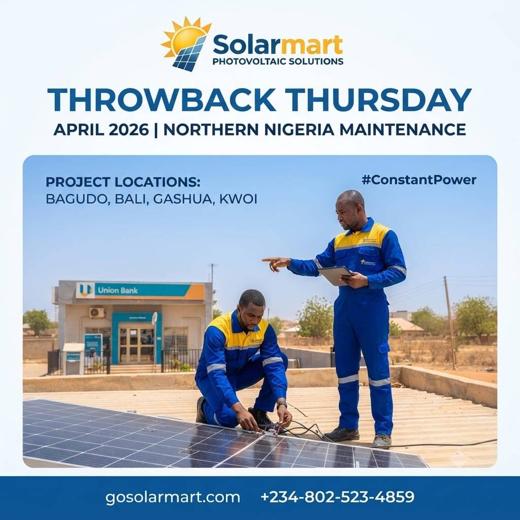 From Bagudo to Gashua: Our team traveled across Northern Nigeria in April to keep the lights on for...