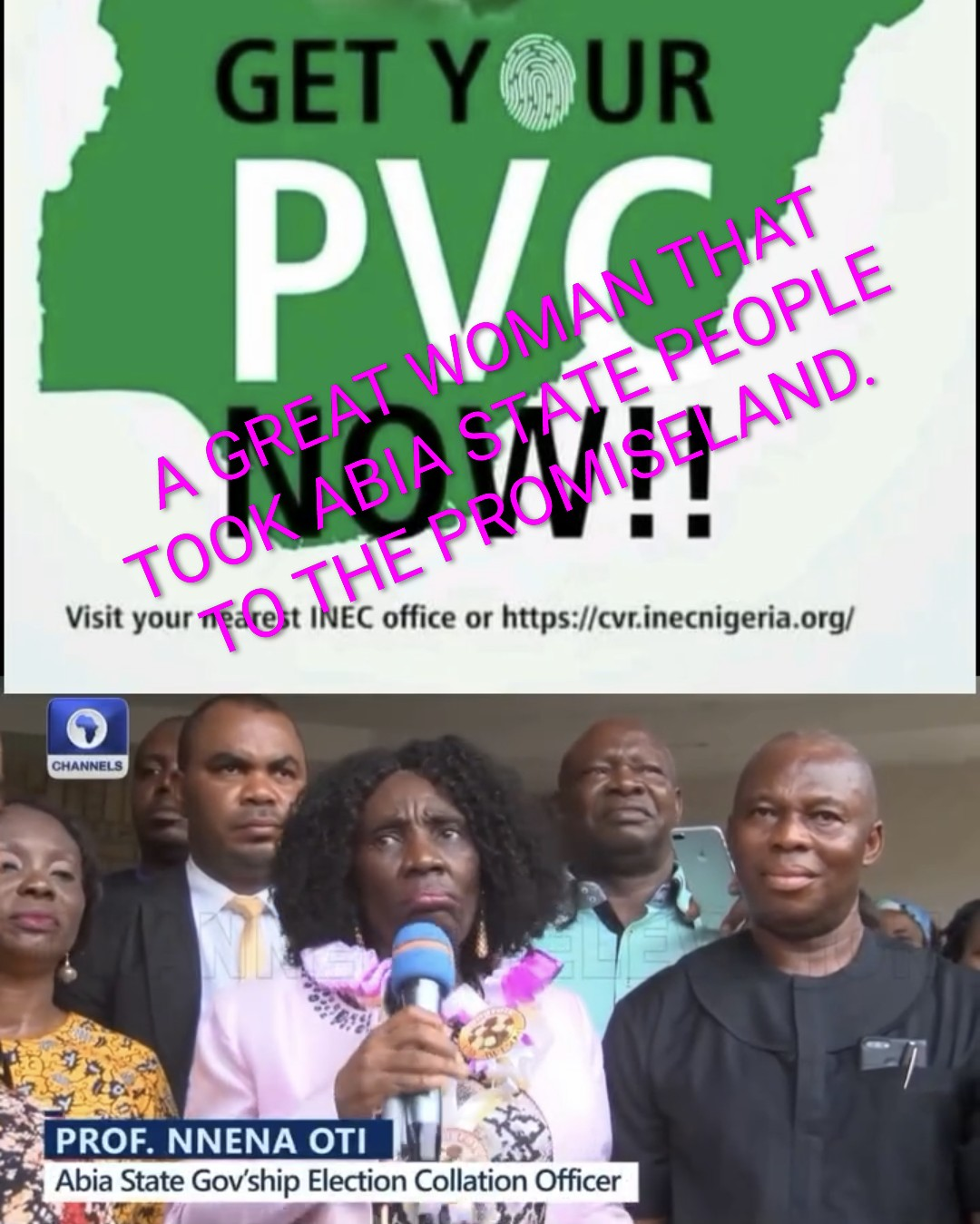 May God Almighty continue to Bless you Ma ,for making AbiaState people to see the light and dividend...