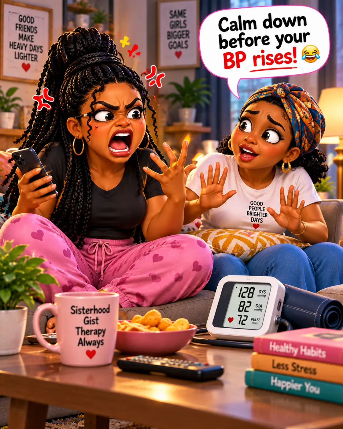 Have you ever been so angry that somebody told you, "Calm down before your BP rises!"? ππ
Well, y...