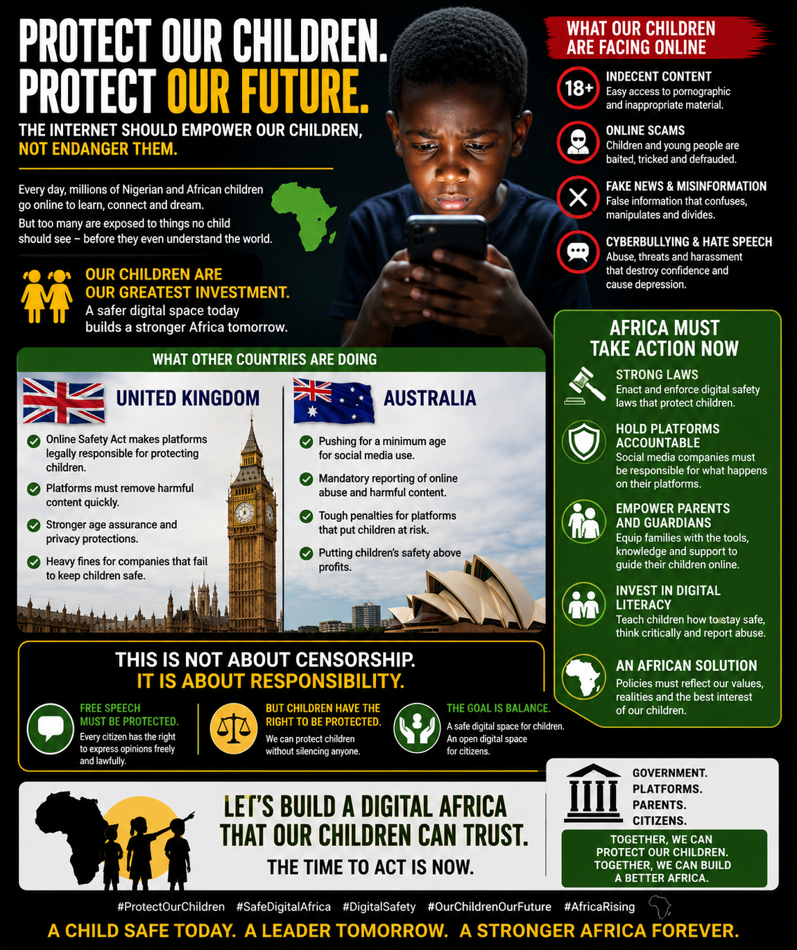 A Nation That Cannot Protect Its Children Online Is Failing to Protect Its Future.
Nigeria and Afri...