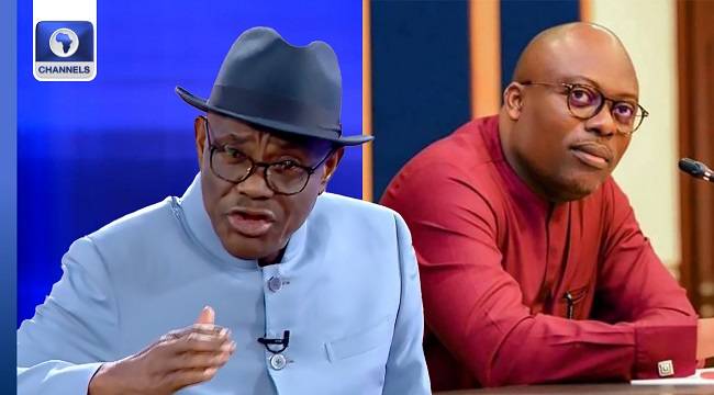 Wike just dey do like say he na God. Fubara naim mumu sha because a real man of integrity wouldn't h...