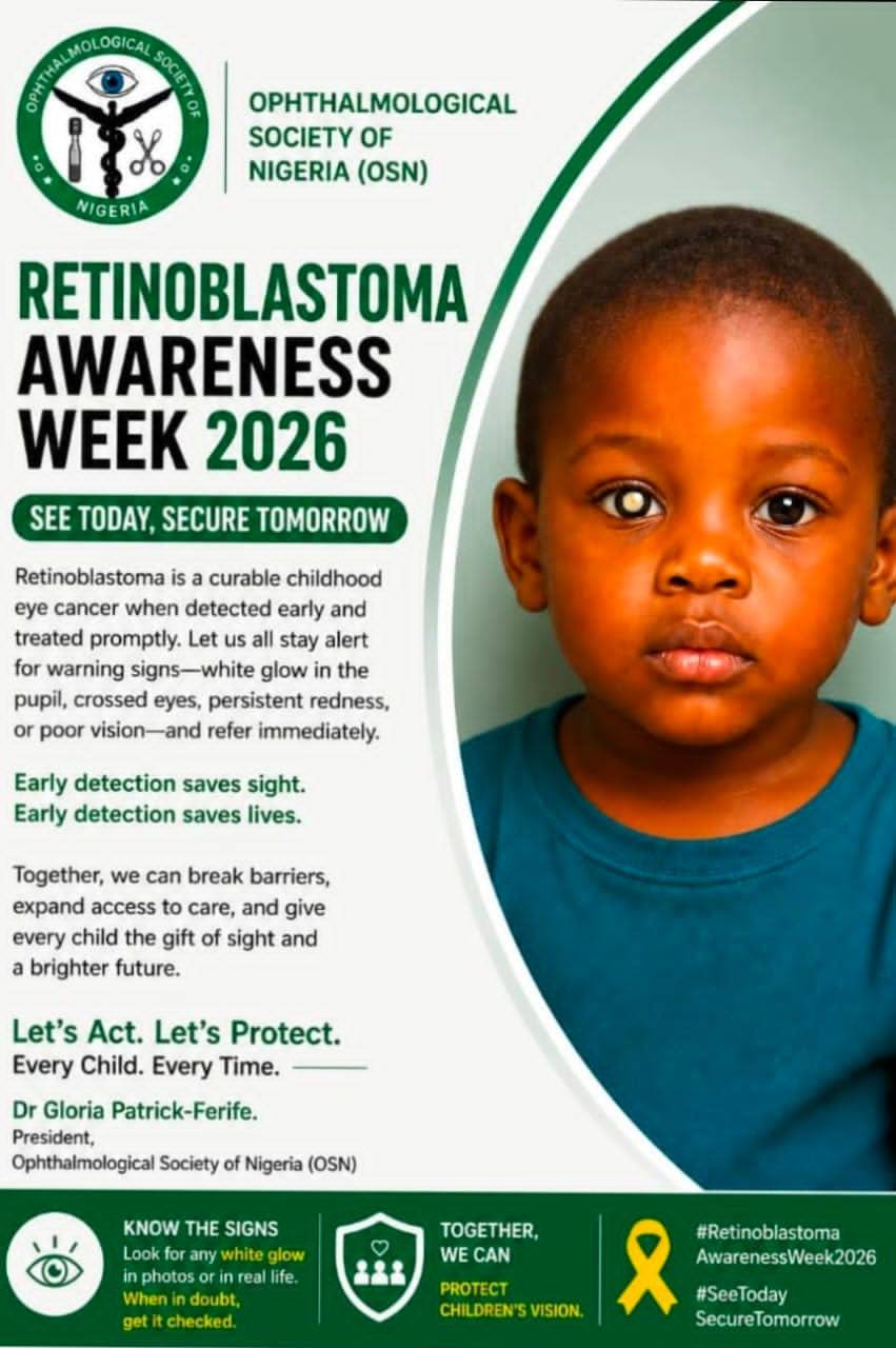 IT'S RETINOBLASTOMA WEEK!
Retinoblastoma is a rare, aggressive eye cancer that develops in the reti...