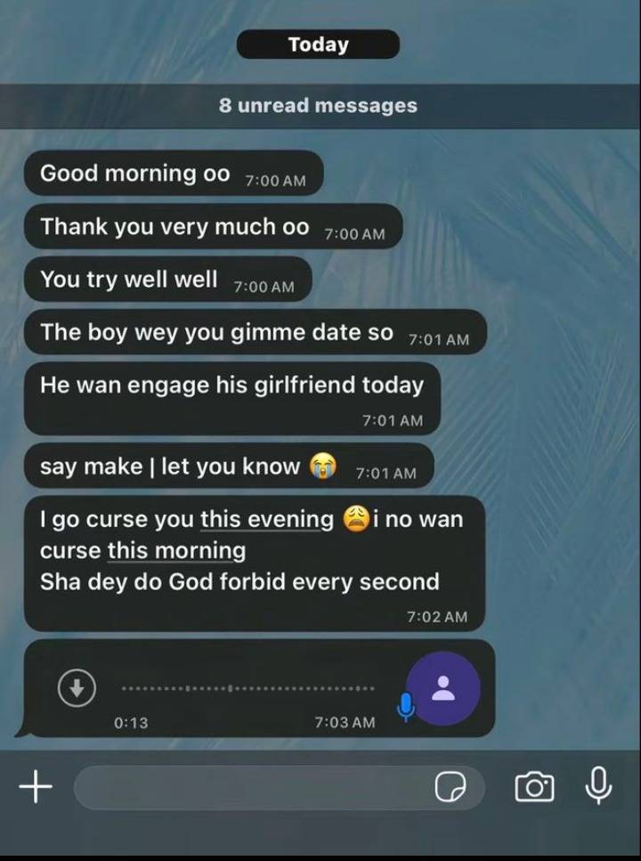 Make una pray for me 😭💔😂
