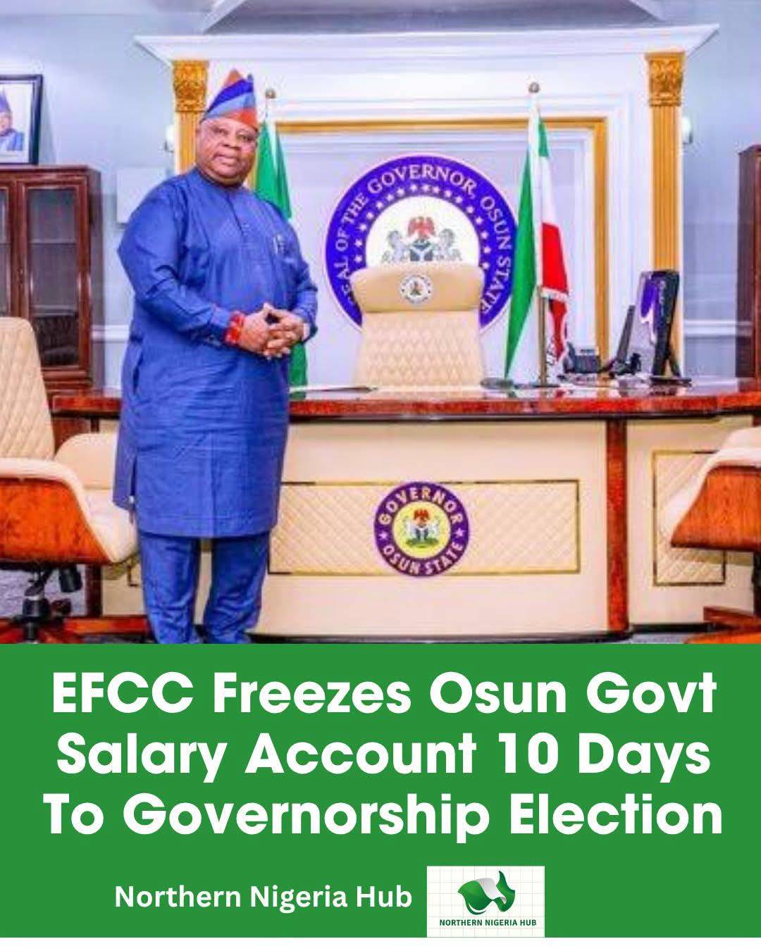 WHEN ANTI-CORRUPTION BECOMES A POLITICAL WEAPON, DEMOCRACY IS THE VICTIM
The reported freezing of a...