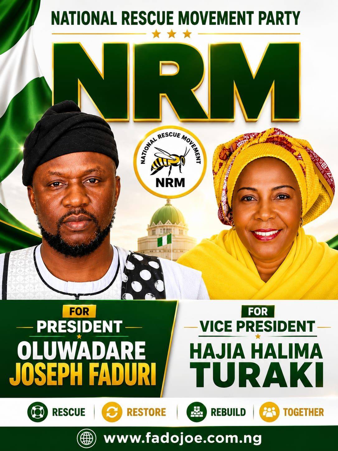 My fellow Nigerians both home and in Diaspora,
Women has never been given opportunities in Nigeria...