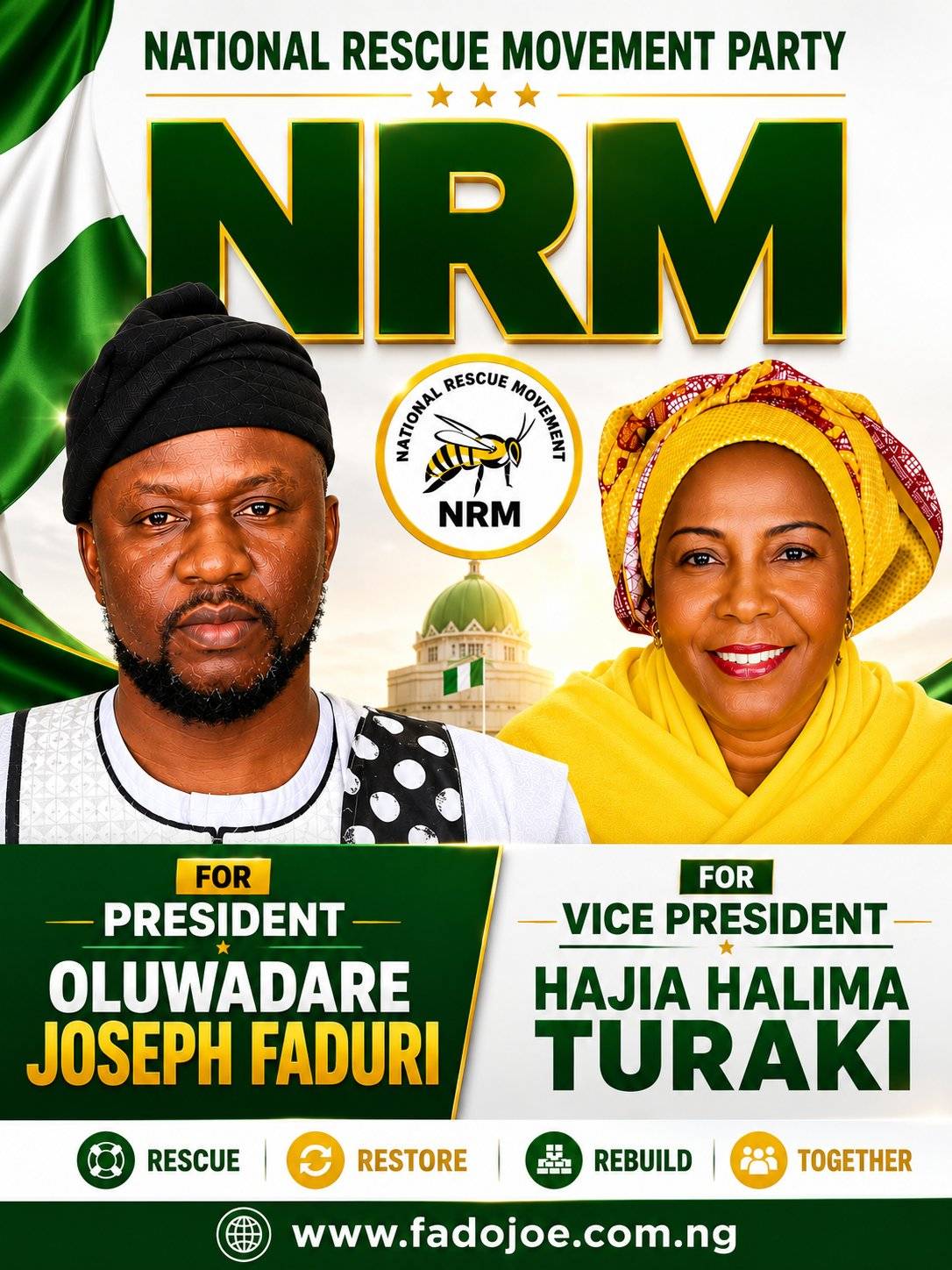 My fellow Nigerians both home and in Diaspora,
Women has never been given opportunities in Nigeria...