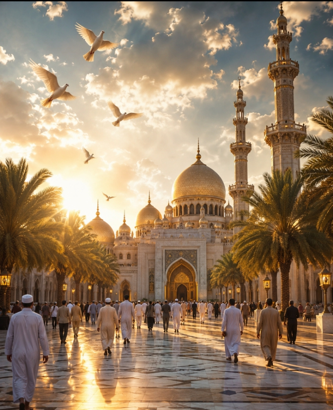 Jumu'ah Mubarak! ๐ค๐
may Allah forgive our sins, ease our worries, answer our silent prayers, and...