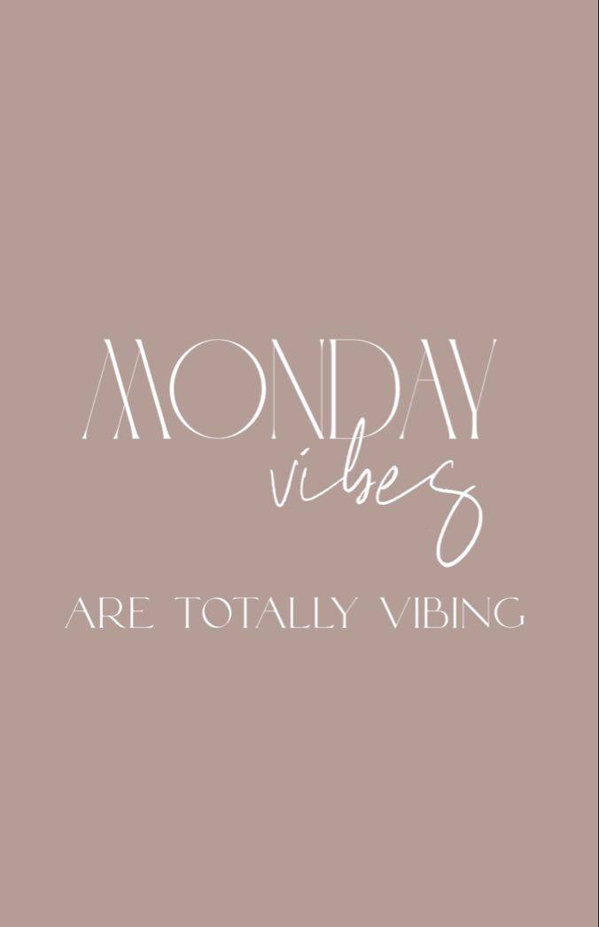 Happy monday💫