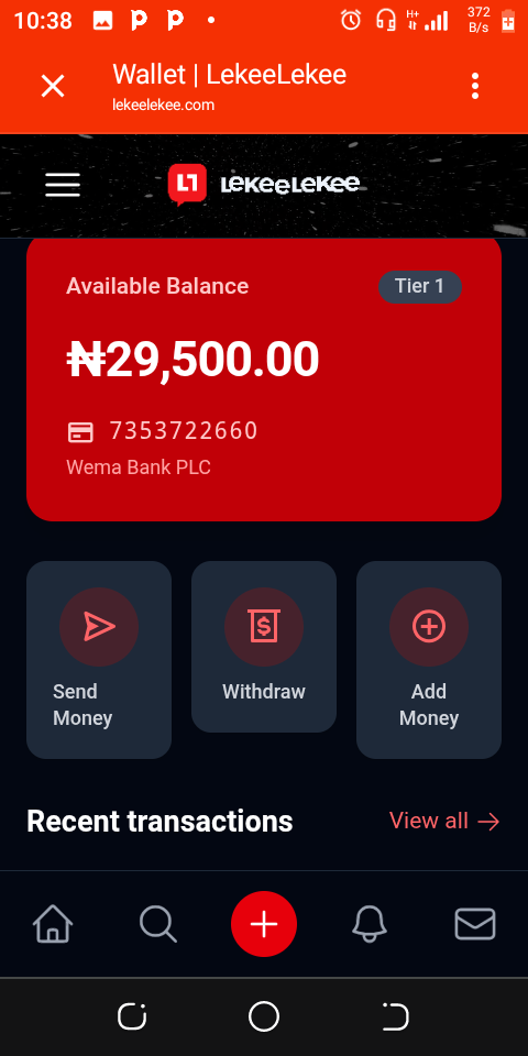 Cool and clean money made from @lekeelekee this is so Wow I really appreciate God bless you sir๐๐