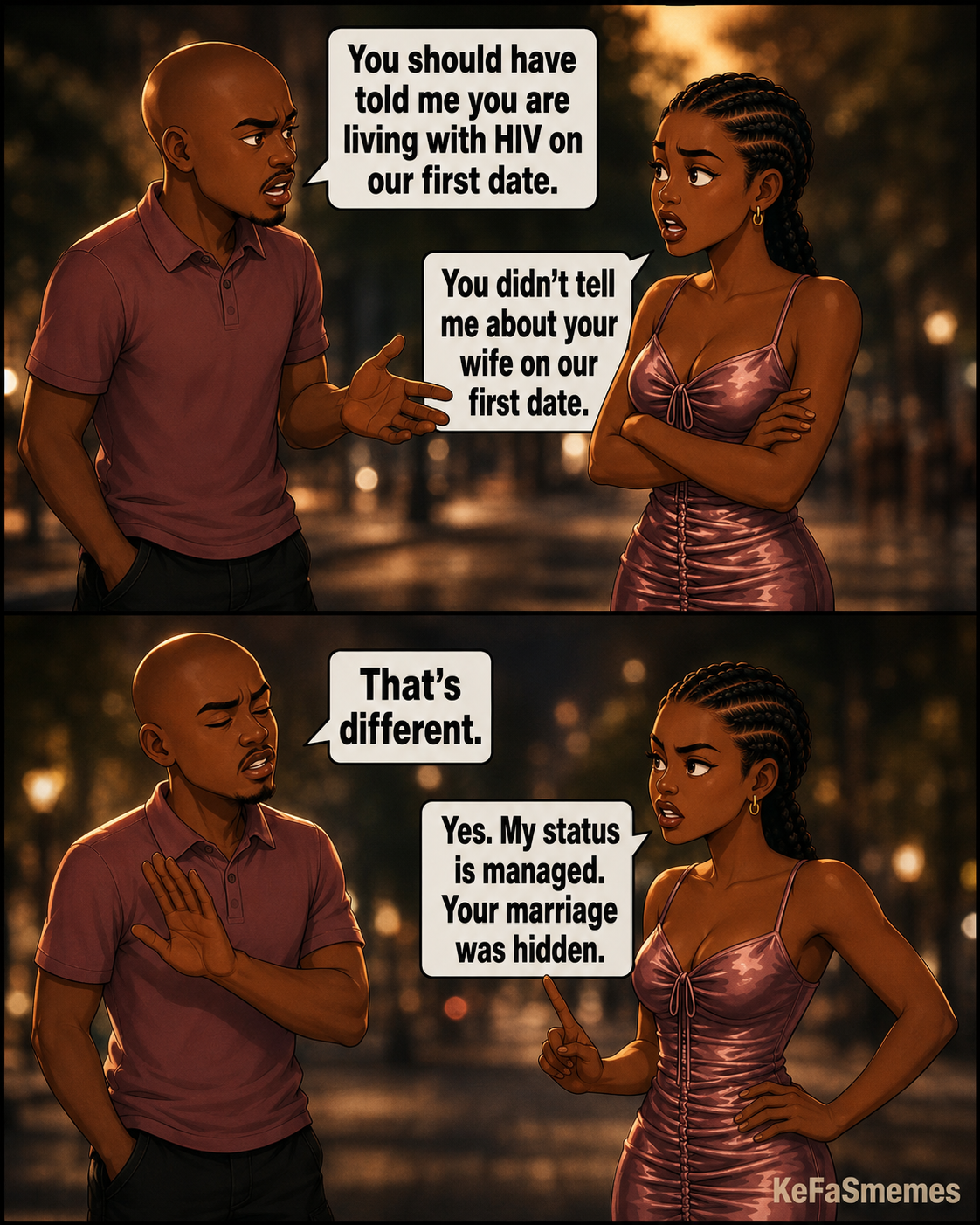 JUST HONEST OPINIONS
Who do you think was more wrong here—or were they both wrong?
Tell u...