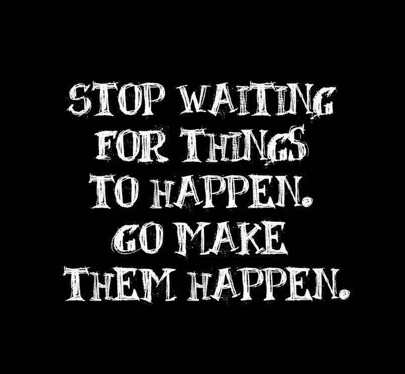 STOP WAITING FOR THINGS TO HAPPEN, GO MAKE IT HAPPEN THIS NEW WEEK.
HAPPY SUNDAY ALL @lekeelekee WO...