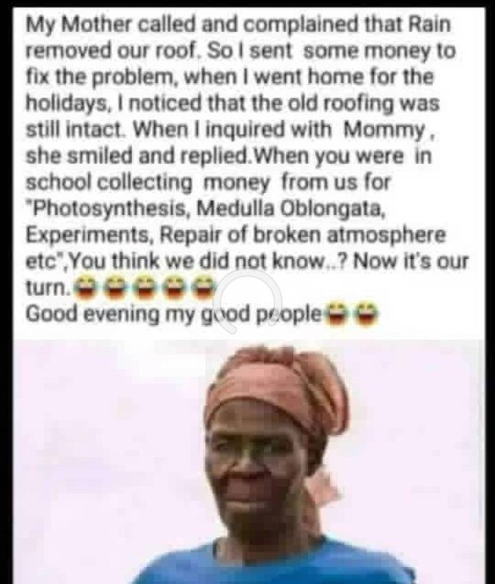 STOP!!!!! DON'T SCROLL!!!!!!
NOW READ THIS FUNNY ๐คฃ STORY AND HAVE A LAUGH ๐ THIS MORNING. @lekeel...