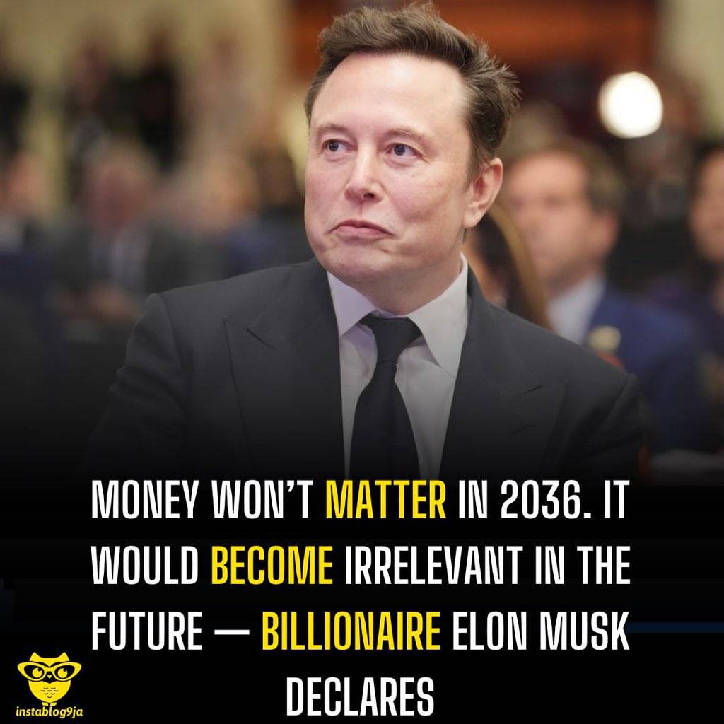 MONEY WON'T MATTER IN 2036 ๐๐
PLEASE SIR DON'T SCARE US, WHAT WILL REALLY MATTER???
THE ROOT OF...