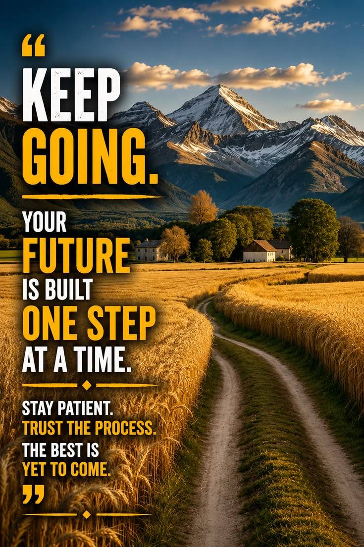 KEEP GOING.......