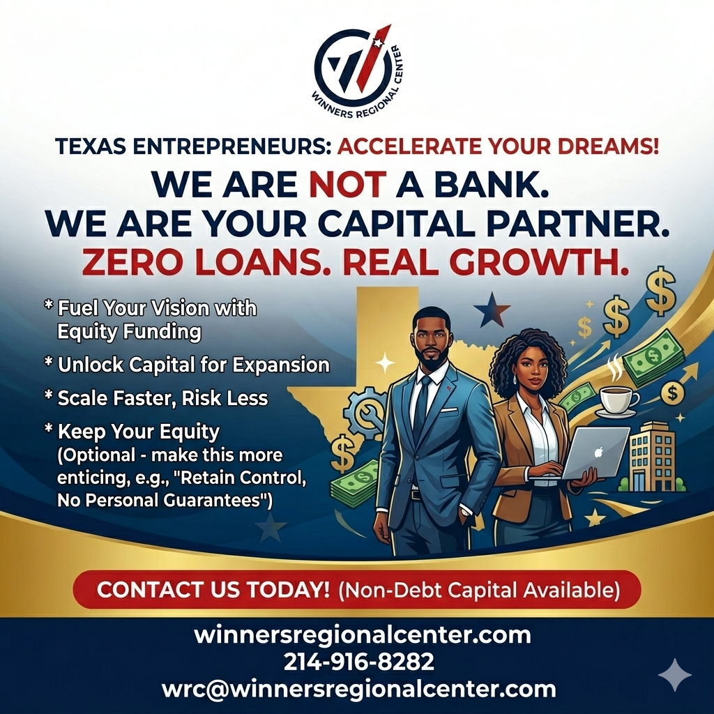 and project funding hub based here in Texas. We drive large-scale, community-focused development by...