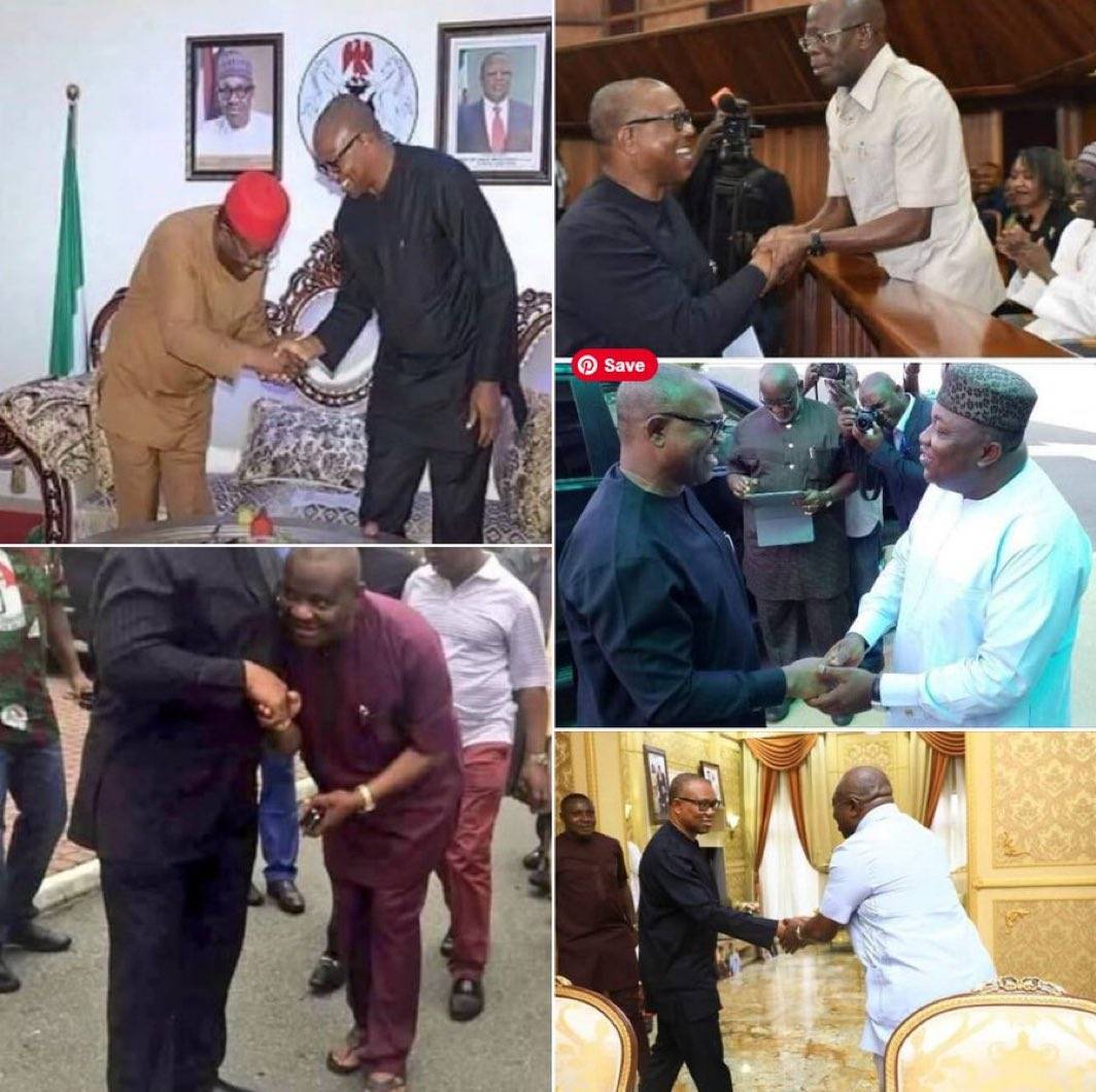You can tell from the handshake who the real boss is ...you don't force it man you carry it ....they...