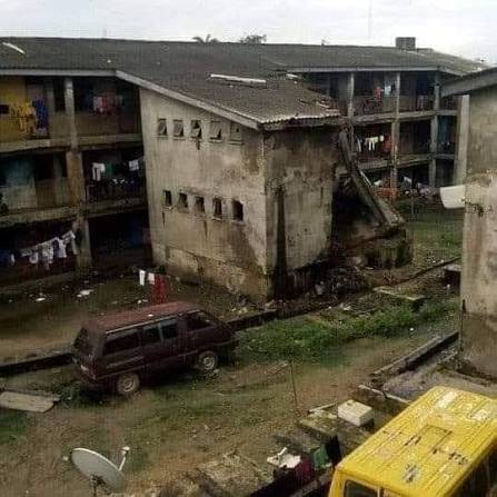 Nigeria police barracks vs judges quarters....to the armed men keep abetting ballot box snatching......