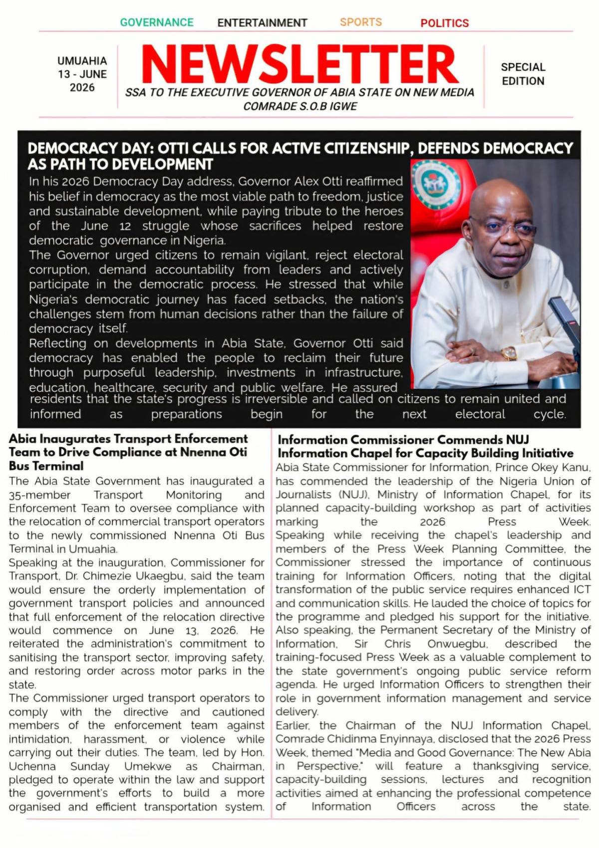 Post by SSA.NEWMEDIA.ABIA
