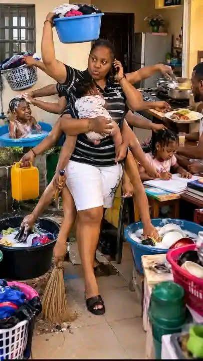 Only Legend ๐ will understand. Women are stronger than men in multitasking.
True or False?