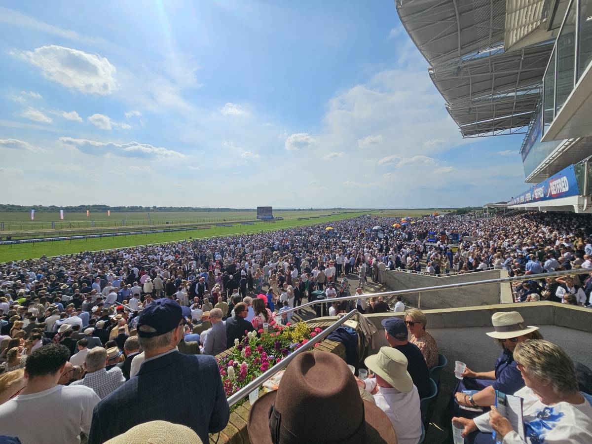 Great fun day at Newmarket today for the 2000 Guineas