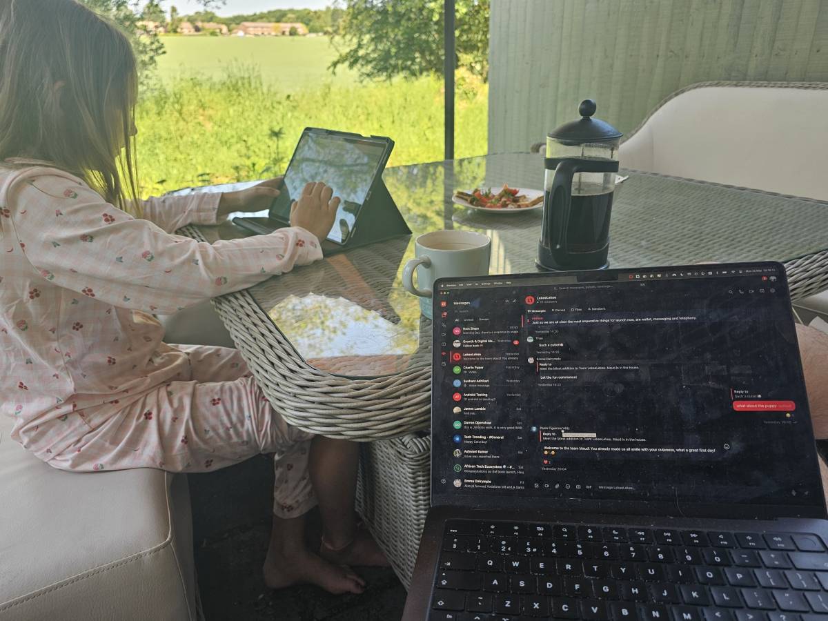 Homework in a bank holiday weekend. Got a friend's birthday BBQ at lunchtime. Another scorcher here...