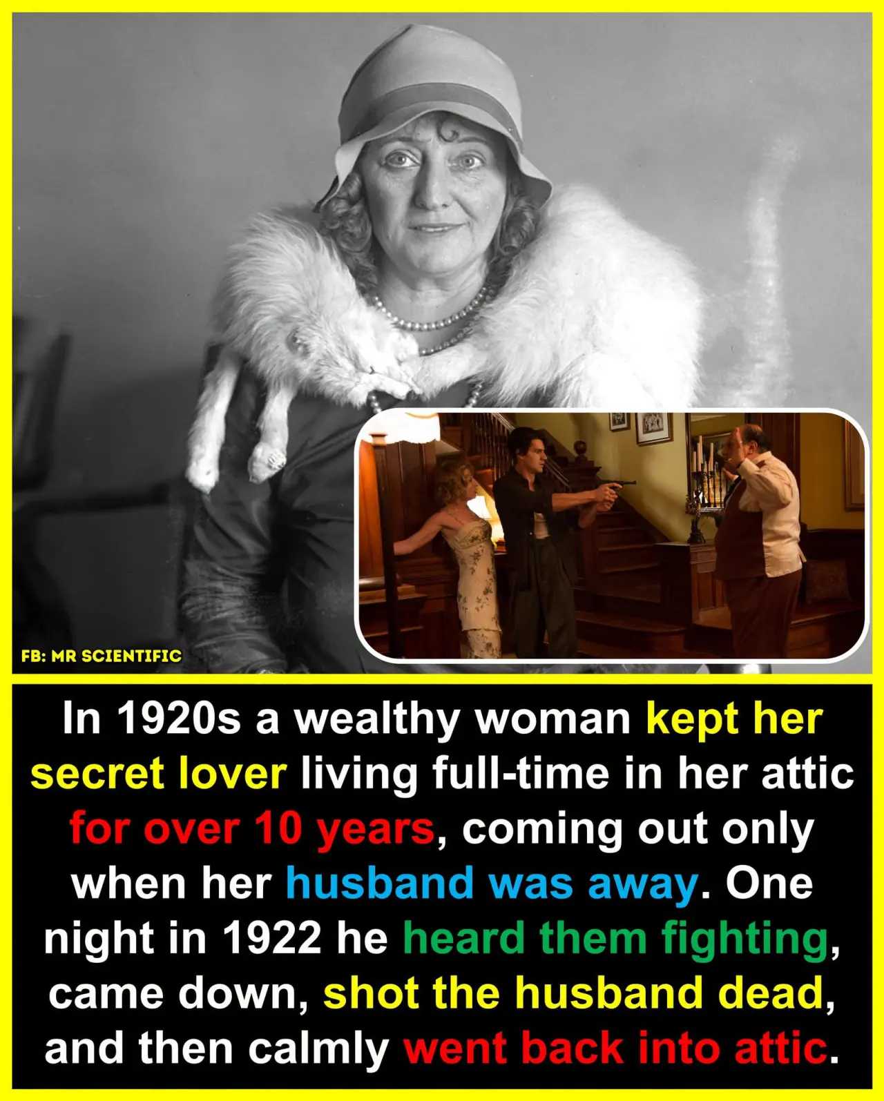 The story is one of the strangest murder cases of the early 20th century and inspired the crime nove...