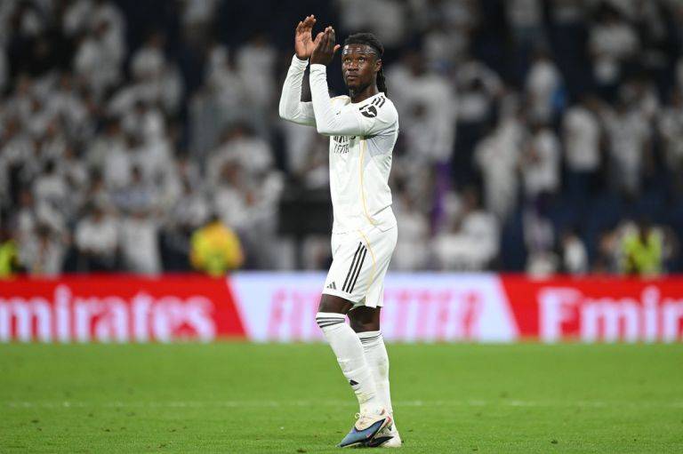 Juventus are reportedly exploring a loan move for Real Madrid’s Eduardo Camavinga after the midfield...