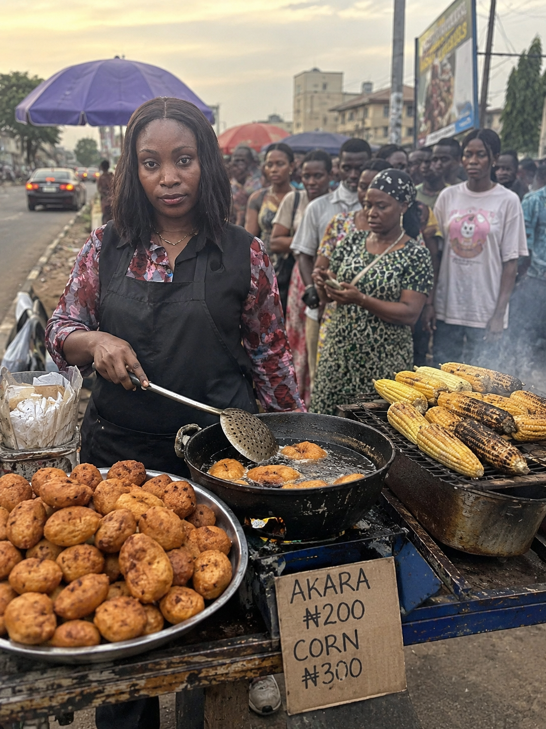 I finally decided to take the first lady's advice ๐
Business is moving well ๐
