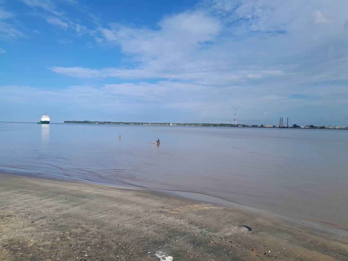 When tide is calm