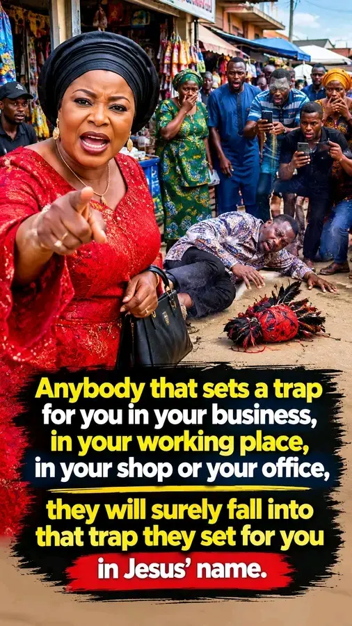 Anybody that sets trap for you in your business area, must surely fall into it in Jesus name, Amen...