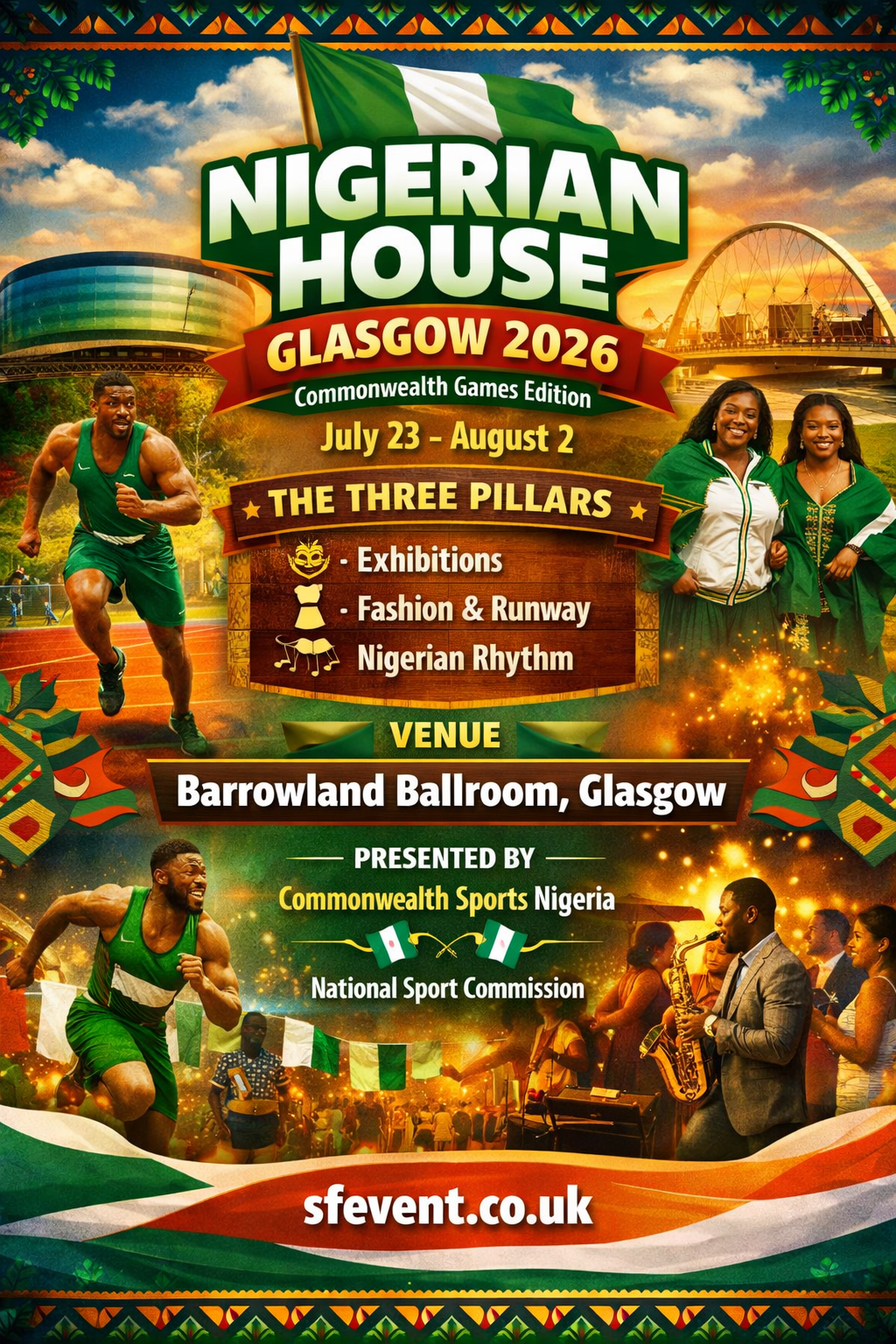 Nigeria is stepping onto the global stage in Glasgow 2026 — and we want YOU with us.
Our Partnership...