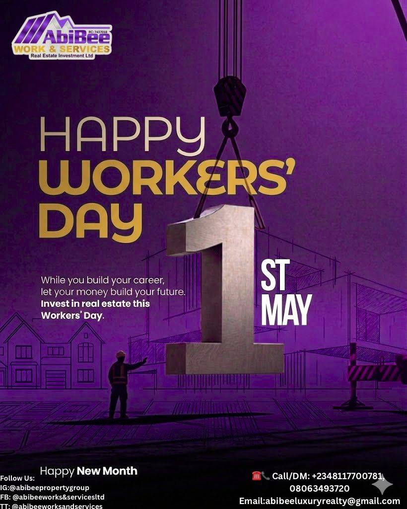 Happy Workers day to every Strong, Dedicated, and Resilient individual in the real estate sector and...