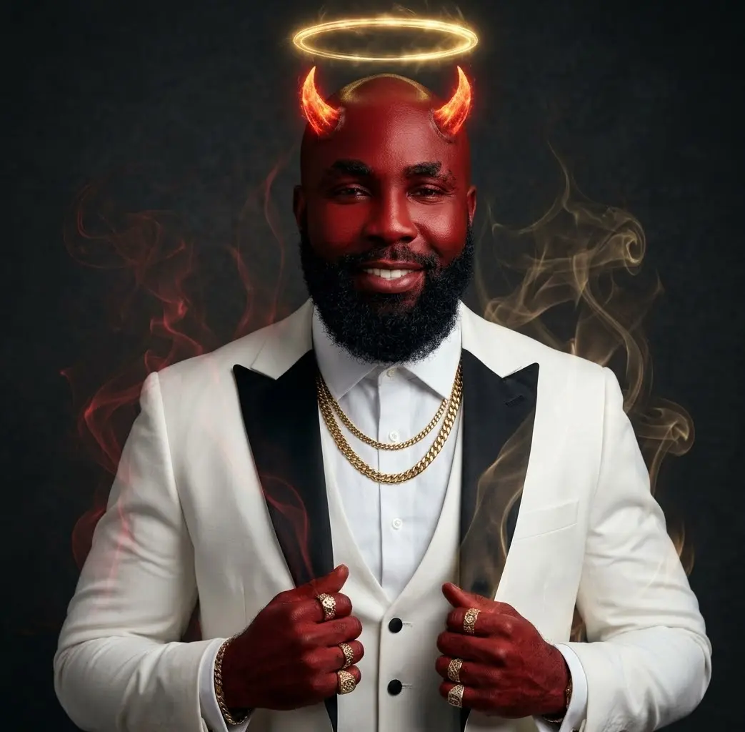 They said, 'Dress for the job you want,' so I chose CEO of both realms. Never mistake my smile for w...