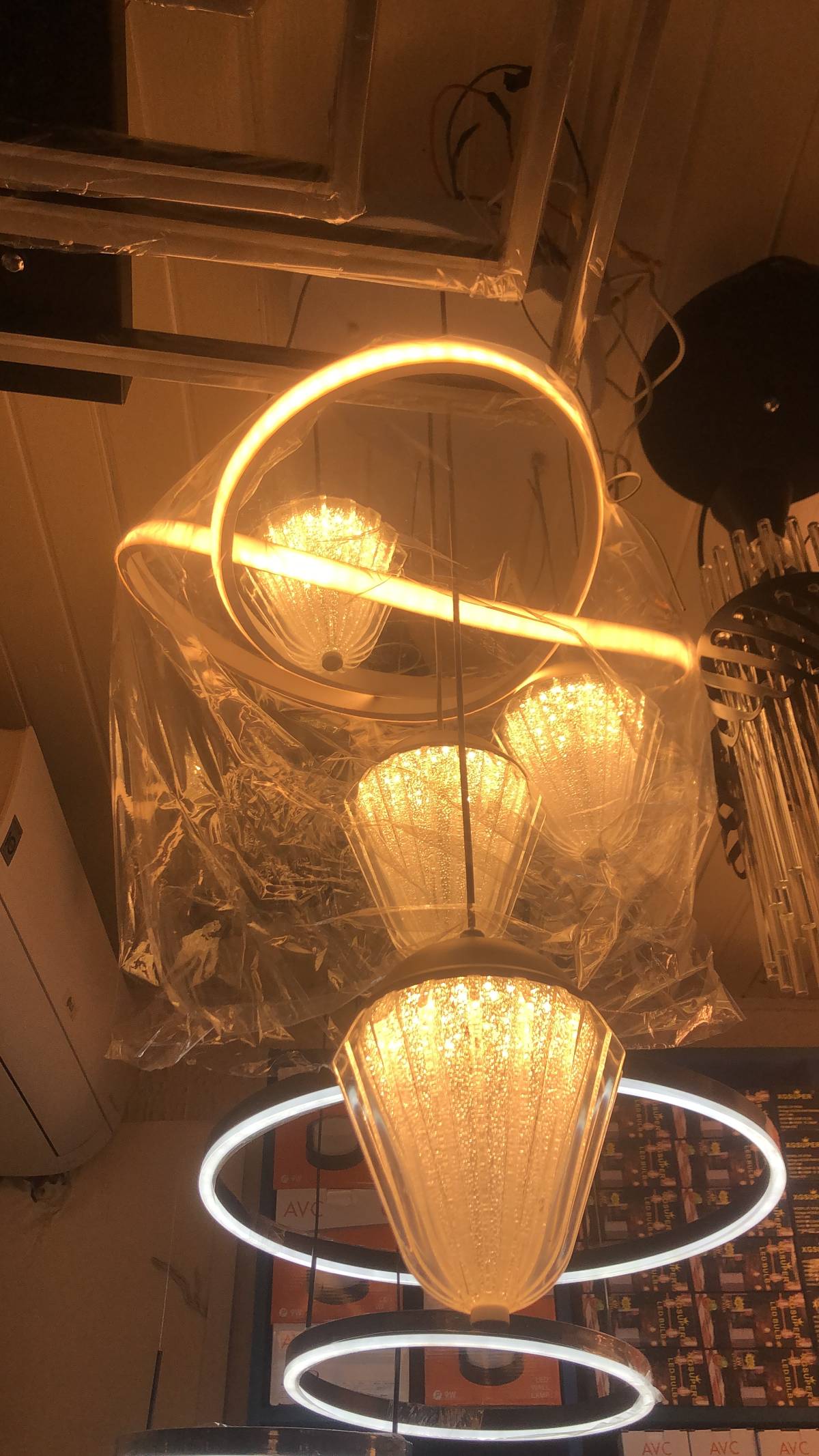 Brighten up your space with chandelier lights 🥰🥰