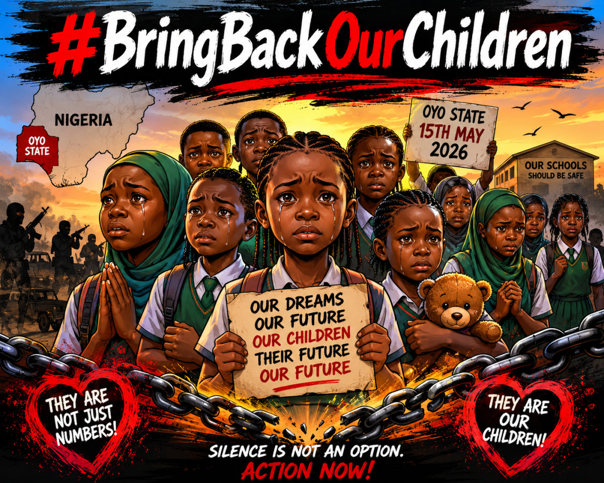 #BringBackOurChildren
The kidnapping of innocent school children in Oyo State is a national tragedy...