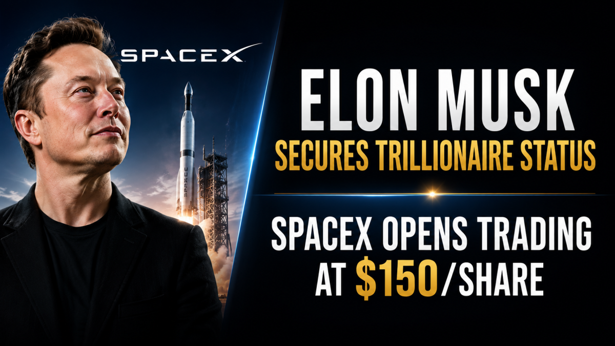 The World’s first Trillionaire. #SpaceX