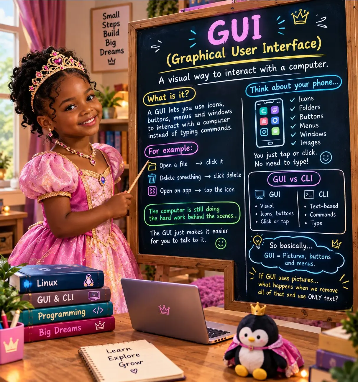 BEFORE I TYPE A SINGLE COMMAND, I REALIZE I'VE BEEN USING A GUI THIS WHOLE TIME. 🖥️👀
When I starte...