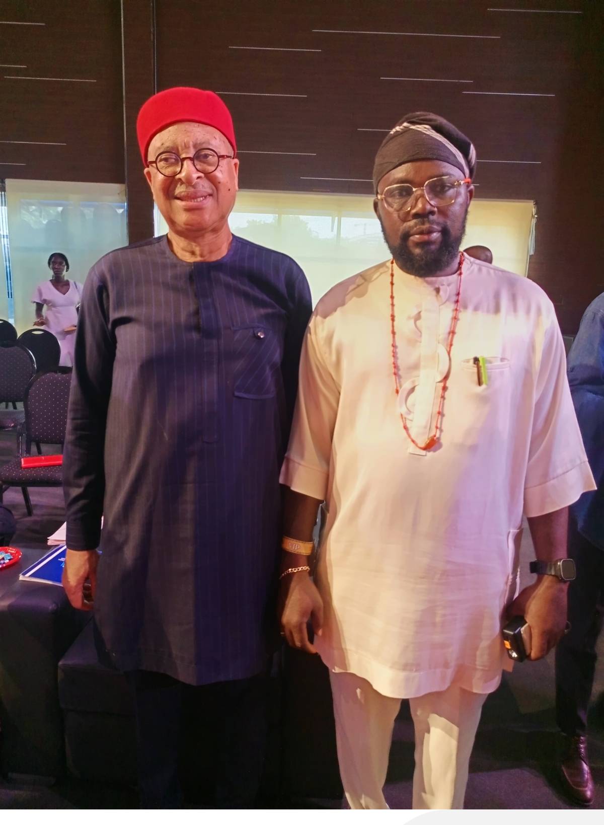 This is Pat utomi a man that I cherish so well.