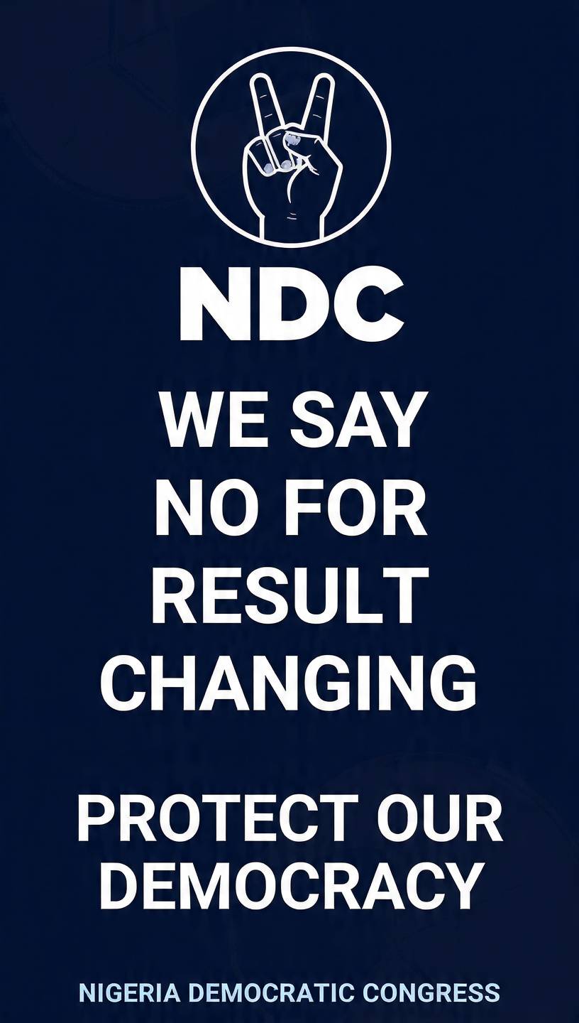 Why democracy hard for Nigeria?_
1. Party na private shop. NDC na supermarket where ticket na for...