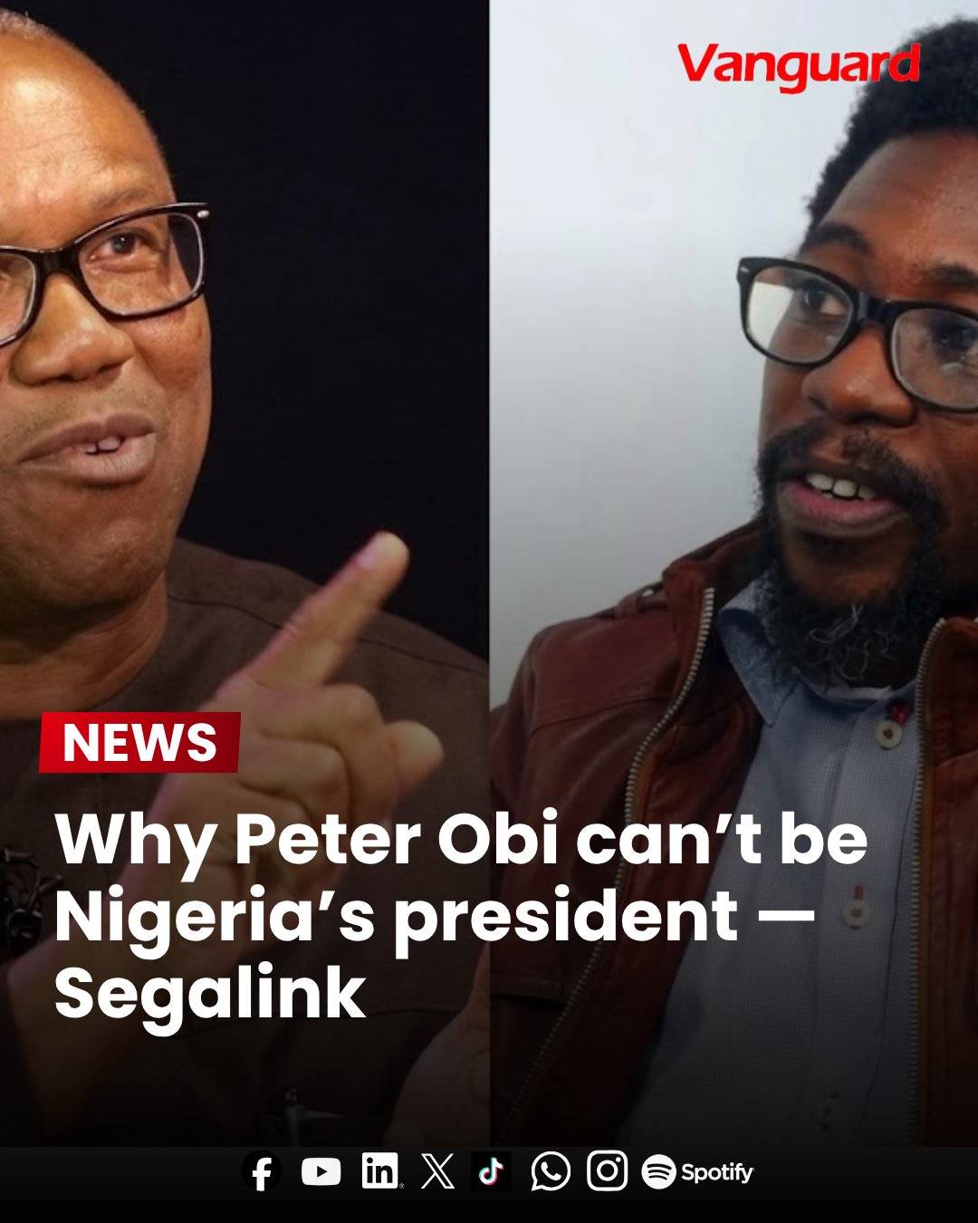 Social commentator and institutional reforms advocate, Segun Awosanya, popularly known as Segalink,...