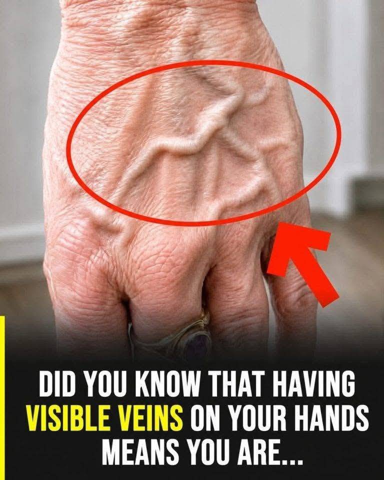 Did you know that having visible veins means you are… See more.