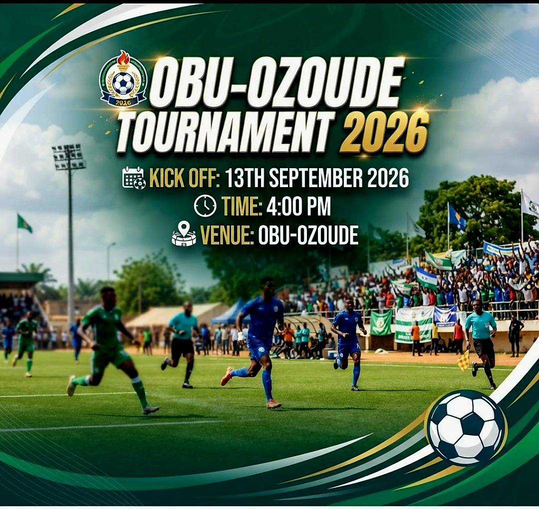 OFFICIAL INVITATION
AMOKWE UBOJI NGWO OBU-OZOUDE TOURNAMENT 2026
With profound respect and honour...