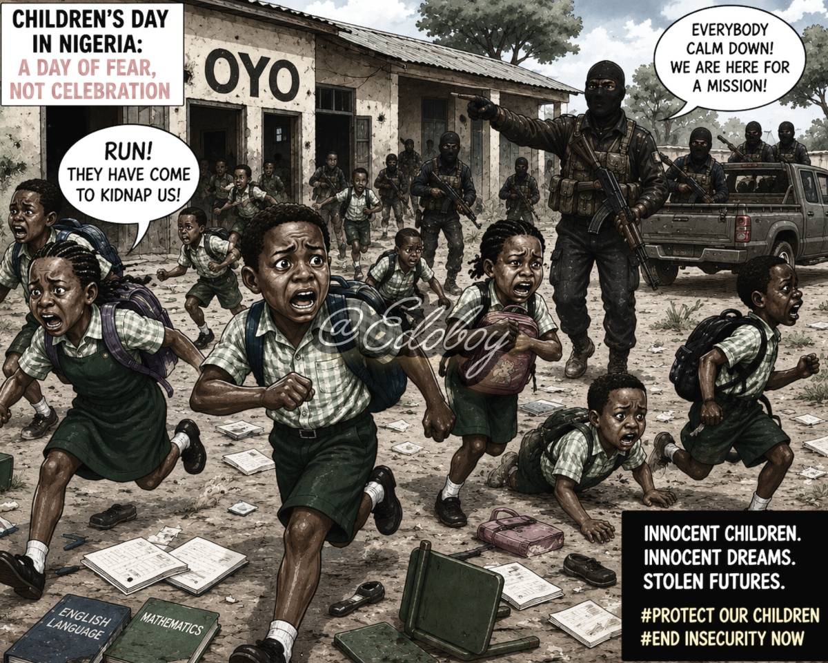 Today is Children’s Day, but for many Nigerian children, it is a day marked by fear, hardship, and u...
