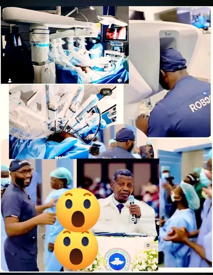 Wow! RCCG church has made Nigeria to successfully recorded its first-ever tele-rob0tic surg£ry, mark...