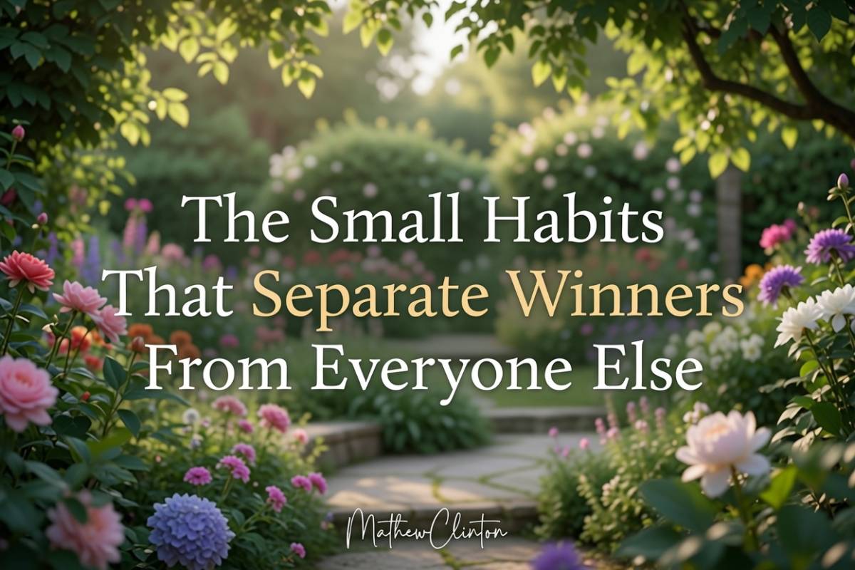 Success rarely comes from one big decision. More often, it comes from the small choices we make ever...