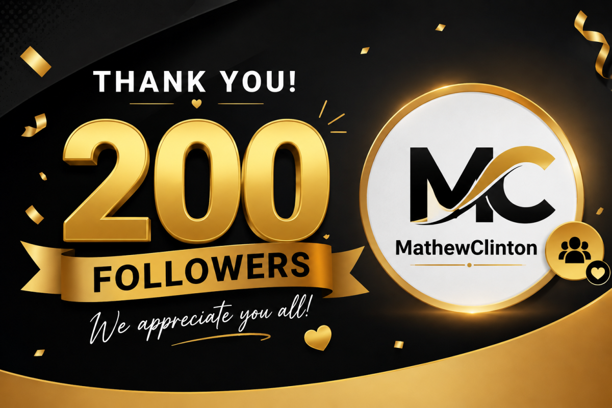 ๐ 200 Followers! Thank You All! ๐
I'm truly grateful to every single one of you for helping Mathe...