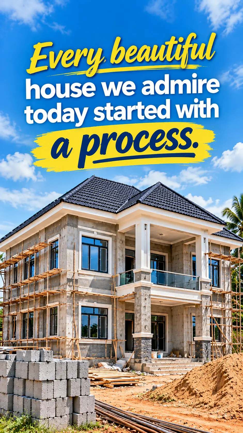 The same principle applies to real estate investment. You don't have to build your dream house in on...