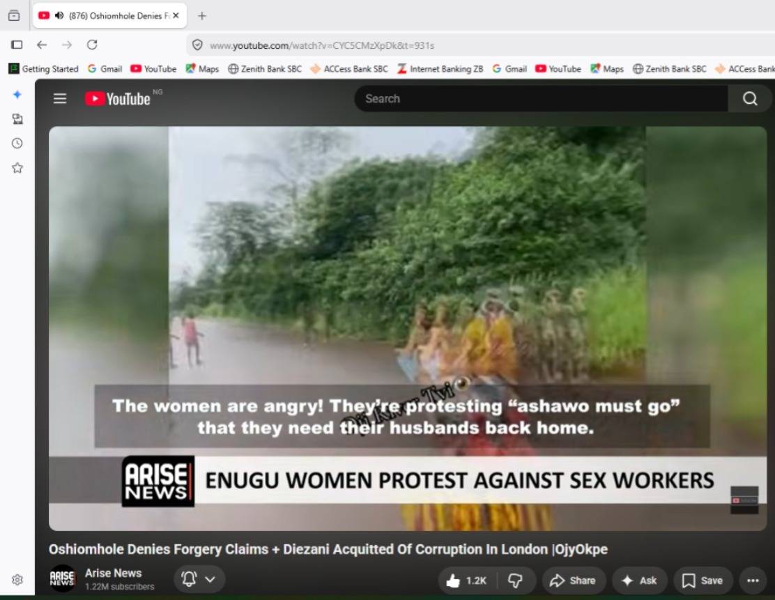 Dr. Abati already ended the show with his analysis on prostitution ๐๐๐๐๐. He really cracked me...